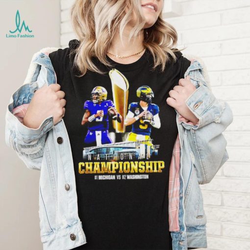 Michigan Wolverines vs Washington Huskies national championship january 8 big10 college football shirt