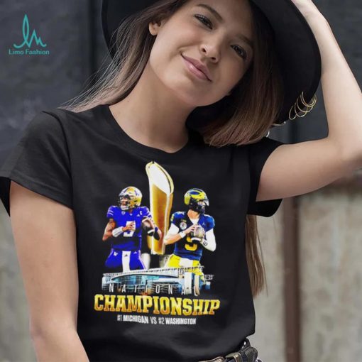 Michigan Wolverines vs Washington Huskies national championship january 8 big10 college football shirt