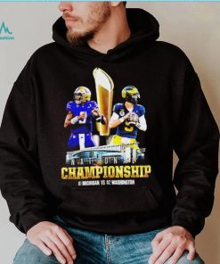 Michigan Wolverines vs Washington Huskies national championship january 8 big10 college football shirt