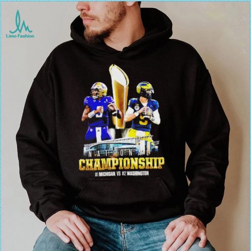 Michigan Wolverines vs Washington Huskies national championship january 8 big10 college football shirt