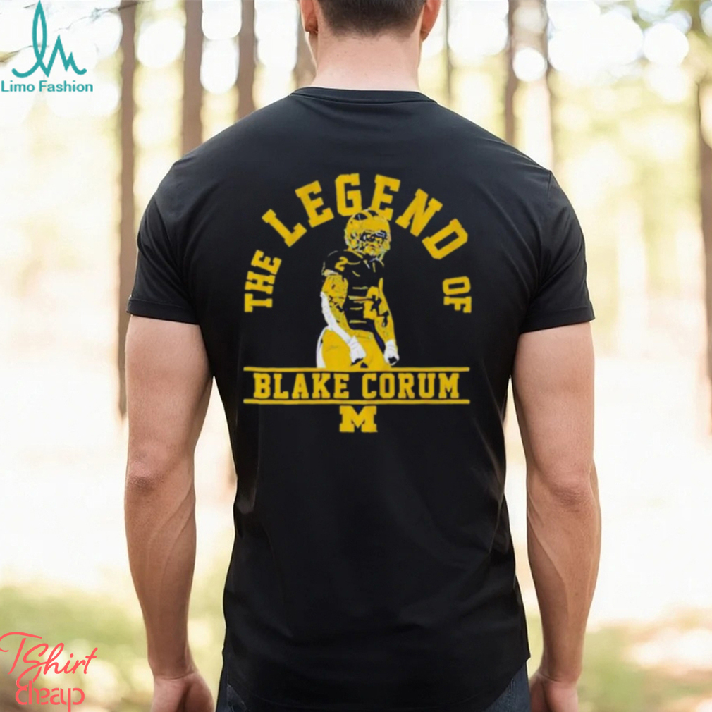 Michigan Wolvines football The Legend of Blake Corum shirt Limotees