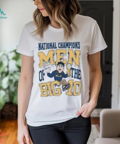 Michigan national champions men of the big ten T shirt