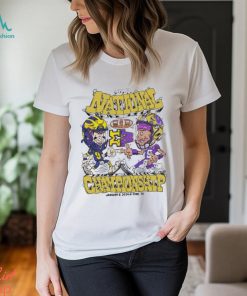Michigan vs Washington Caricature Cartoon Shirt