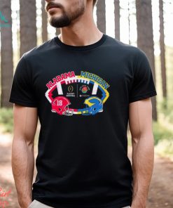 Michigan vs alabama rose bowl game 2024 shirt