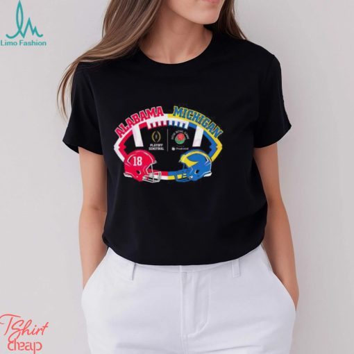 Michigan vs alabama rose bowl game 2024 shirt