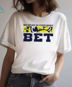 Michigan vs everybody Shirt BET Michigan Wolverines mascot shirt
