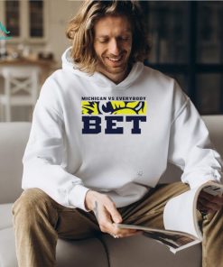 Michigan vs everybody Shirt BET Michigan Wolverines mascot shirt