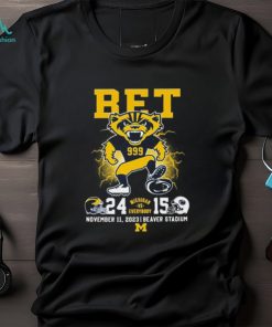 Michigan vs everybody Shirt Official Michigan vs Everybody Shirt BET Michigan 24 15 Penn State shirt