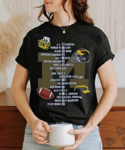 Michigan wolverines national champions 2024 champions michigan wolverines and washington huskies 34 13 shirts
