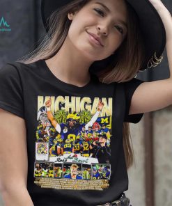 Michigan – rose bowl blake corum rushed for a 17 yard touchdown on the second snap of overtime shirt