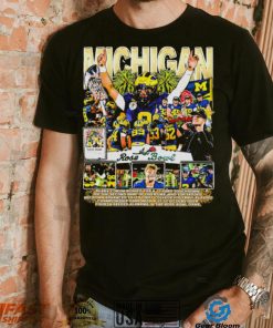 Michigan – rose bowl blake corum rushed for a 17 yard touchdown on the second snap of overtime shirt