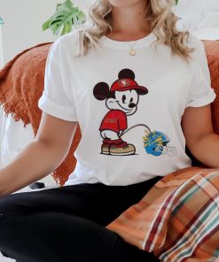 Mickey 49ers Piss On Lions Helmet 2024 Shirt