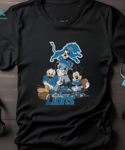 Mickey Friends Detroit Lions Disney Inspired Game Day Football 2023 Shirt