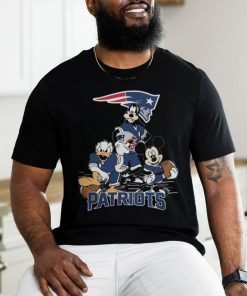 Mickey Friends England Patriots Disney Inspired Game Day Football Logo Shirt