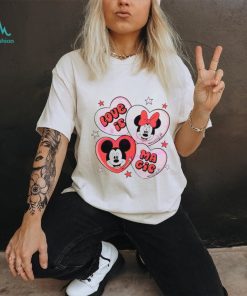 Mickey Minnie Mouse Love Is Magic Valentine’s Day Shirt