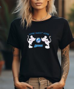 Mickey Mouse And Minnie Mouse Home Sweet Home Detroit Lions shirt