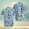 Mickey Mouse Baseball New York Giants Sapphire Hawaiian Camp Shirt