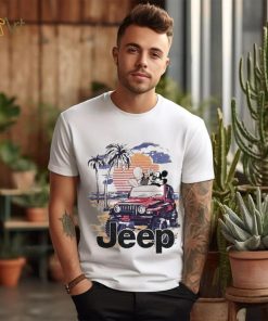 Mickey Mouse Car Jeep Summer Shirt