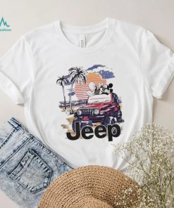 Mickey Mouse Car Jeep Summer Shirt