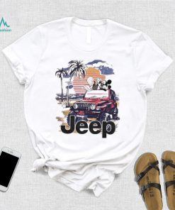 Mickey Mouse Car Jeep Summer Shirt