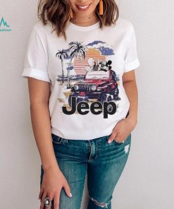 Mickey Mouse Car Jeep Summer Shirt
