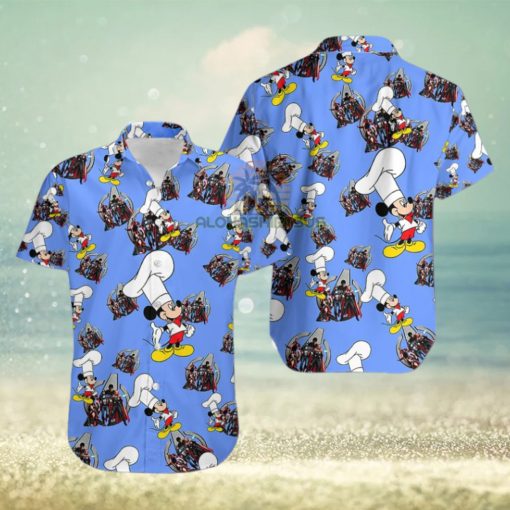 Mickey Mouse Chef Avengers Big And Tall Hawaiian Shirts