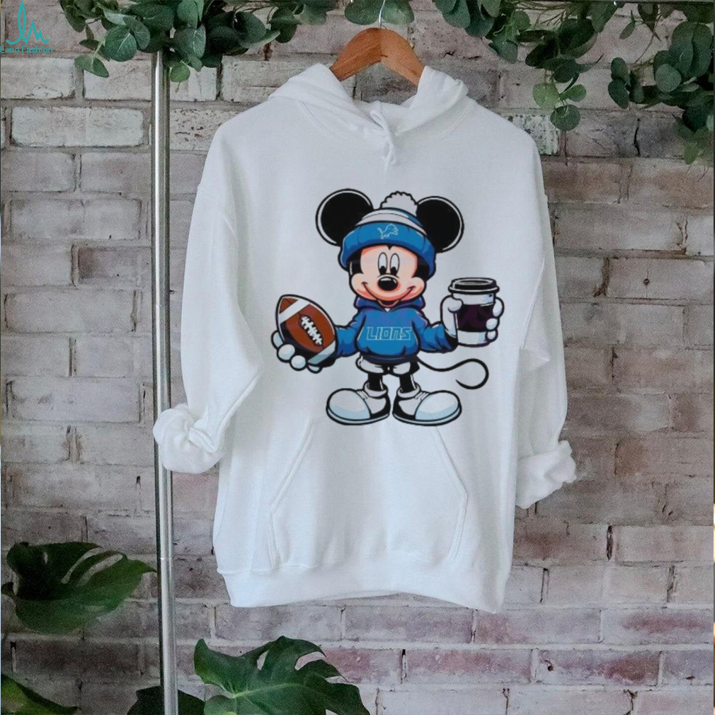 Mickey Mouse Detroit Lions Coffee Cup 2024 Shirt Mickey Mouse Detroit Lions Coffee Cup 2024 Shirt