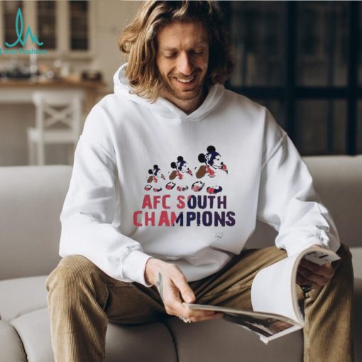 Mickey Mouse Disney Houston Texans Champs 2023 2024 AFC South Champions shirt