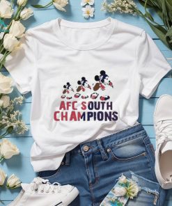 Mickey Mouse Disney Houston Texans Champs 2023 2024 AFC South Champions shirt