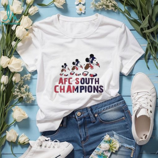 Mickey Mouse Disney Houston Texans Champs 2023 2024 AFC South Champions shirt
