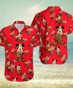 Mickey Mouse Explorer Pokemon Thor Marvel The Office Hawaiian Shirt