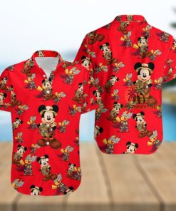 Mickey Mouse Explorer Pokemon Thor Marvel The Office Hawaiian Shirt