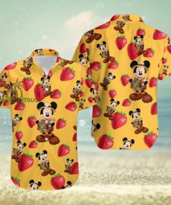 Mickey Mouse Explorer Strawberry Dasy Bulk Hawaiian Shirts