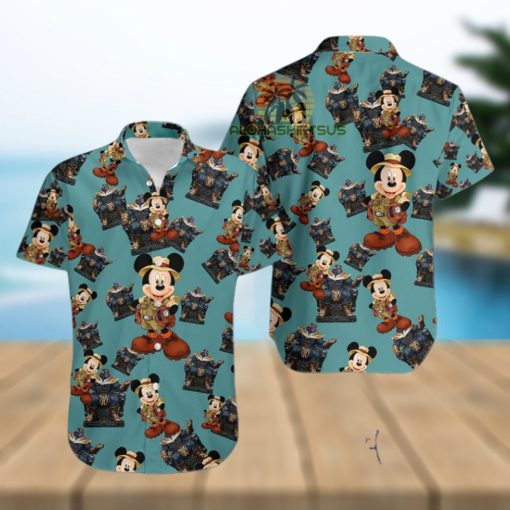 Mickey Mouse Explorer Thanos Avengers Cool Hawaiian Shirts