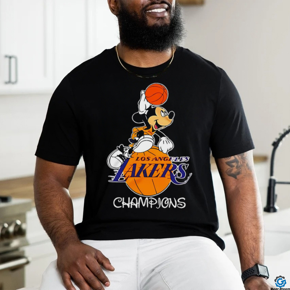 Mickey Mouse Fan Los Angeles Lakers Champions 23 2024 Shirt Mickey Mouse Fan Los Angeles Lakers Champions 23 2024 Shirt
