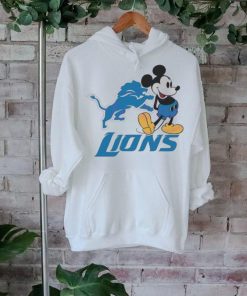 Mickey Mouse Football Detroit Lions Logo 2024 Shirt