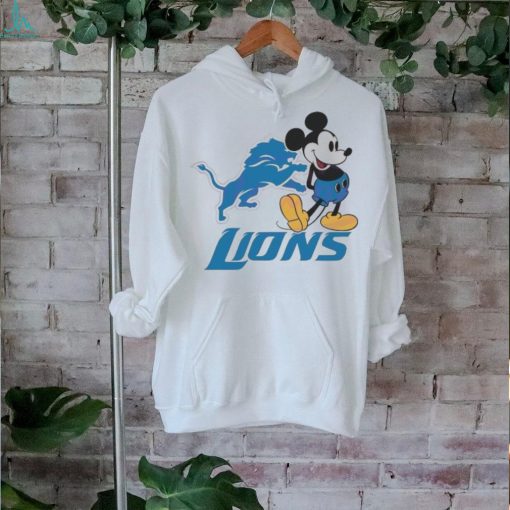 Mickey Mouse Football Detroit Lions Logo 2024 Shirt