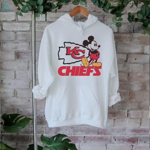 Mickey Mouse Football Kansas City Chiefs Logo 2024 Shirt