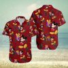 Kansas City Chiefs NFL Flower Custom Summer Football All Over Printed 3D Hawaiian Shirt