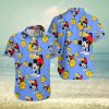 Mickey Mouse Baseball New York Giants Sapphire Hawaiian Camp Shirt