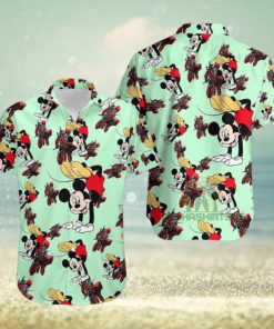 Mickey Mouse Hip Hop Marvel Deadpool Hawaiian Shirt