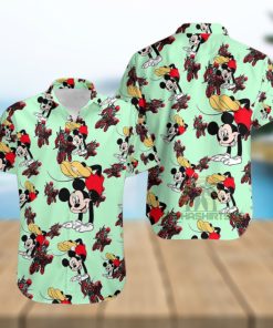 Mickey Mouse Hip Hop Marvel Deadpool Hawaiian Shirt