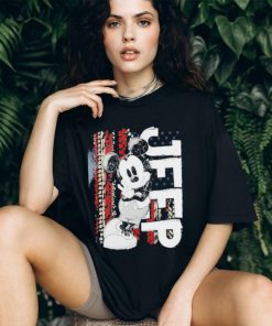 Mickey Mouse Jeep American Shirt