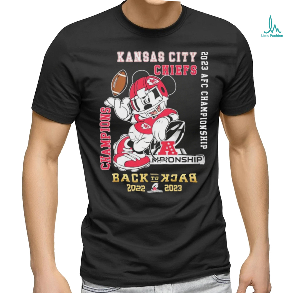 Mickey Mouse Kansas City Chiefs Back To Back AFC Champions shirt Mickey Mouse Kansas City Chiefs Back To Back AFC Champions shirt