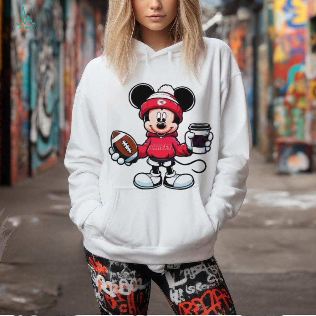 Mickey Mouse Kansas City Chiefs Coffee Cup 2024 shirt Mickey Mouse Kansas City Chiefs Coffee Cup 2024 shirt