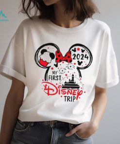 Mickey Mouse My First Disney Trip 2024 Shirt