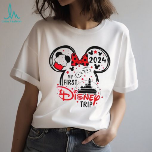 Mickey Mouse My First Disney Trip 2024 Shirt
