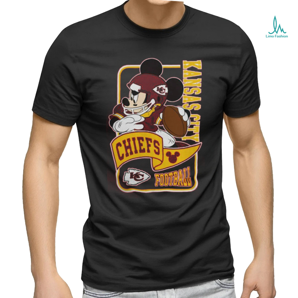 Mickey Mouse Play Football Kansas City Chiefs 2024 Shir Mickey Mouse Play Football Kansas City Chiefs 2024 Shir