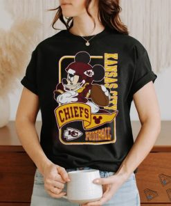 Mickey Mouse Play Football Kansas City Chiefs 2024 Shir