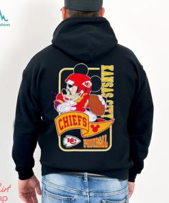 Mickey Mouse Play Football Kansas City Chiefs Shirt
